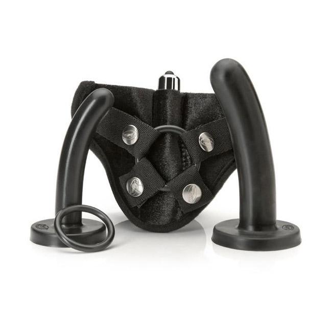 Kit débutant en silicone Tantus Bend Over Noir
