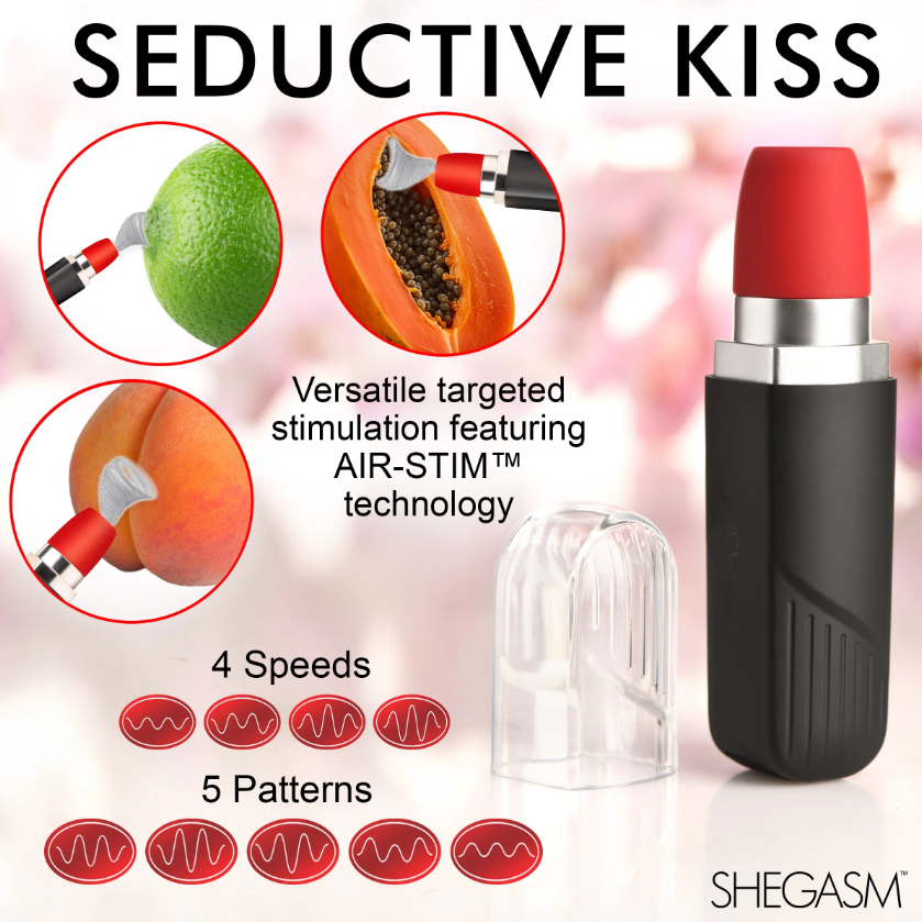Pocket Pucker10X Lipstick Clit Stim *