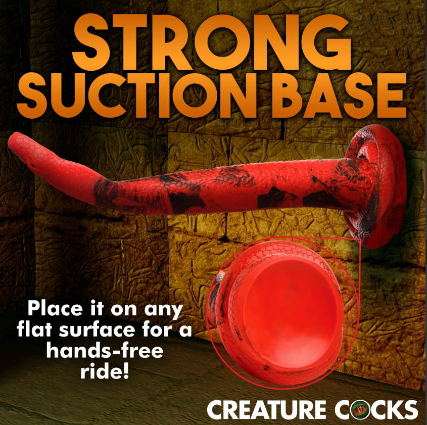 King Cobra - X-Large 18" Silicone Dong