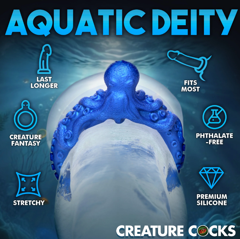 Poseidon's Octo-Ring Silicone Cock Ring