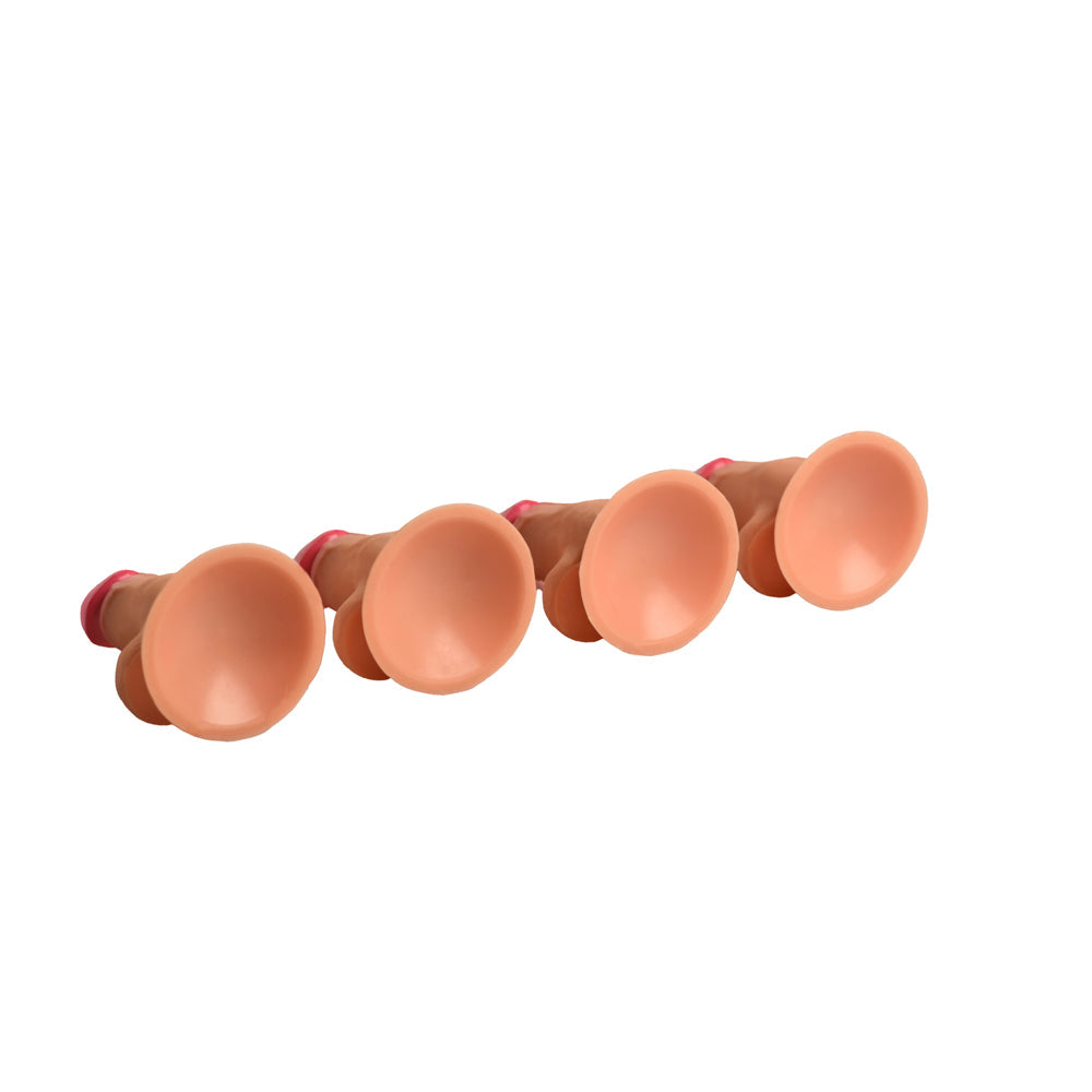 Suction Snap-On Peckers - 4 pk