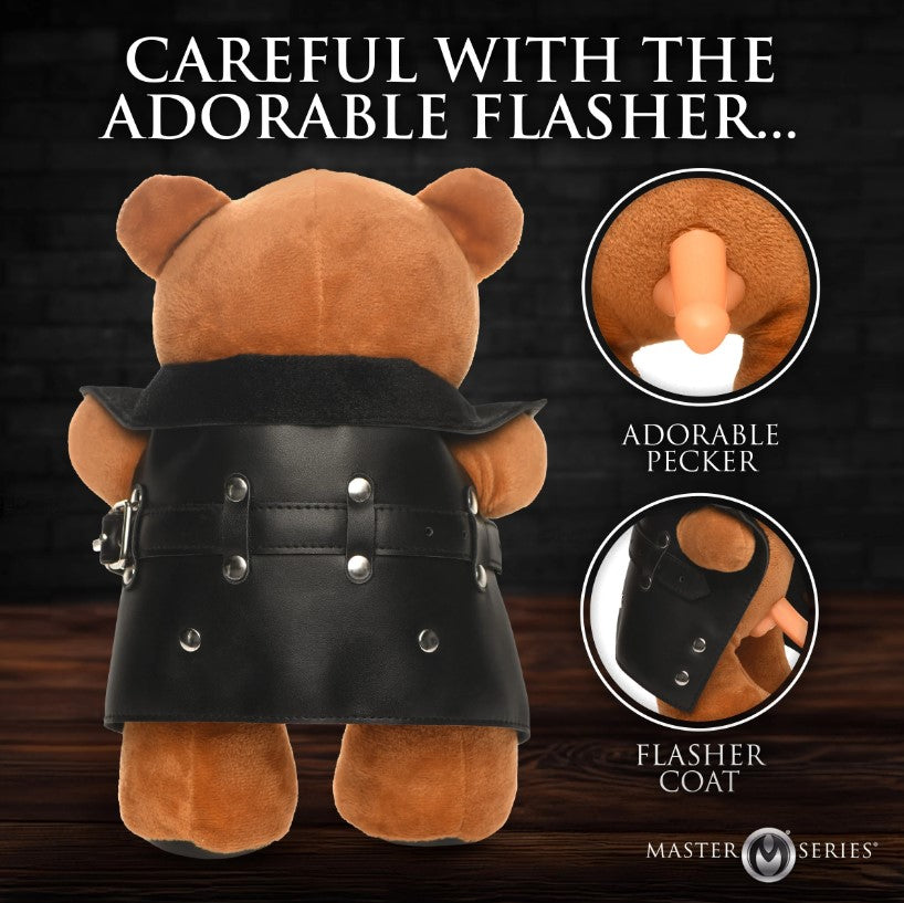 The Flasher Exhibitionist Teddy Bear