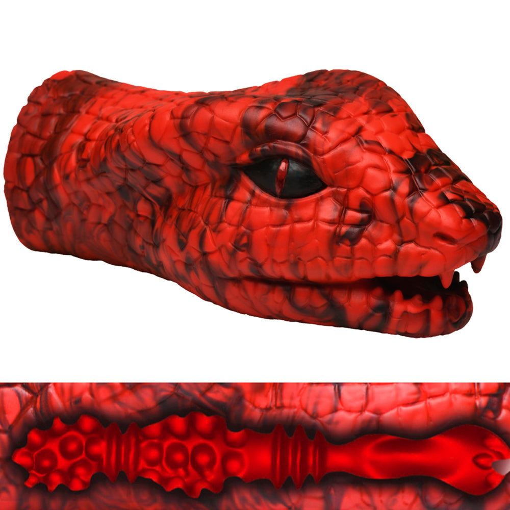 Serpentine Stroker Silicone - Red