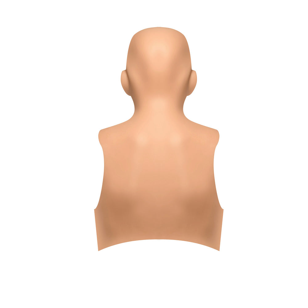 Sexy Skin Suit Silicone Head, Face & C Cup Breasts