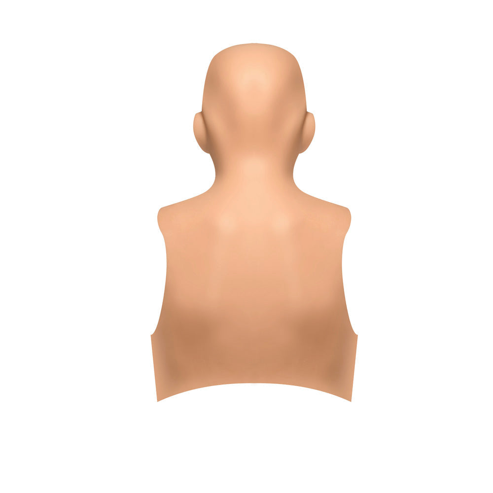 Sexy Skin Suit Silicone Head, Face & C Cup Breasts