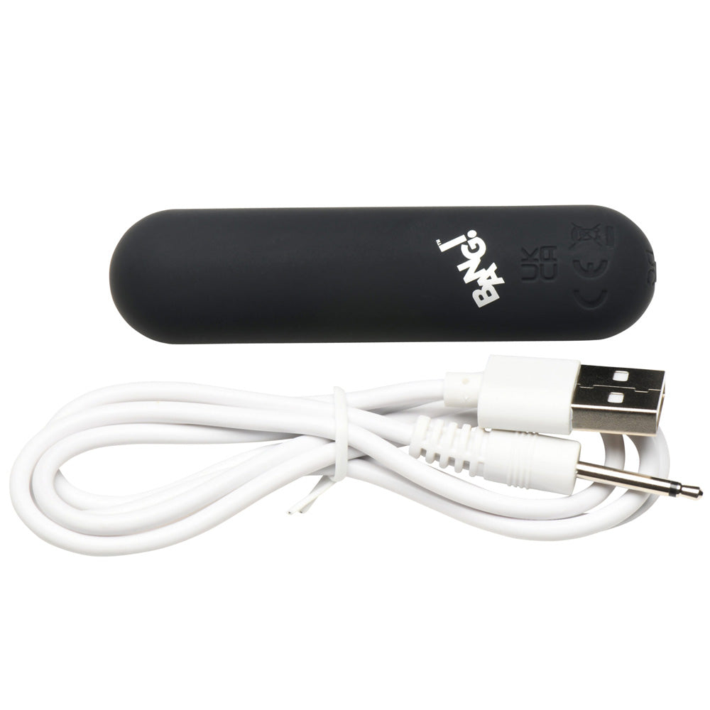 Flexible Silicone Bullet - Black