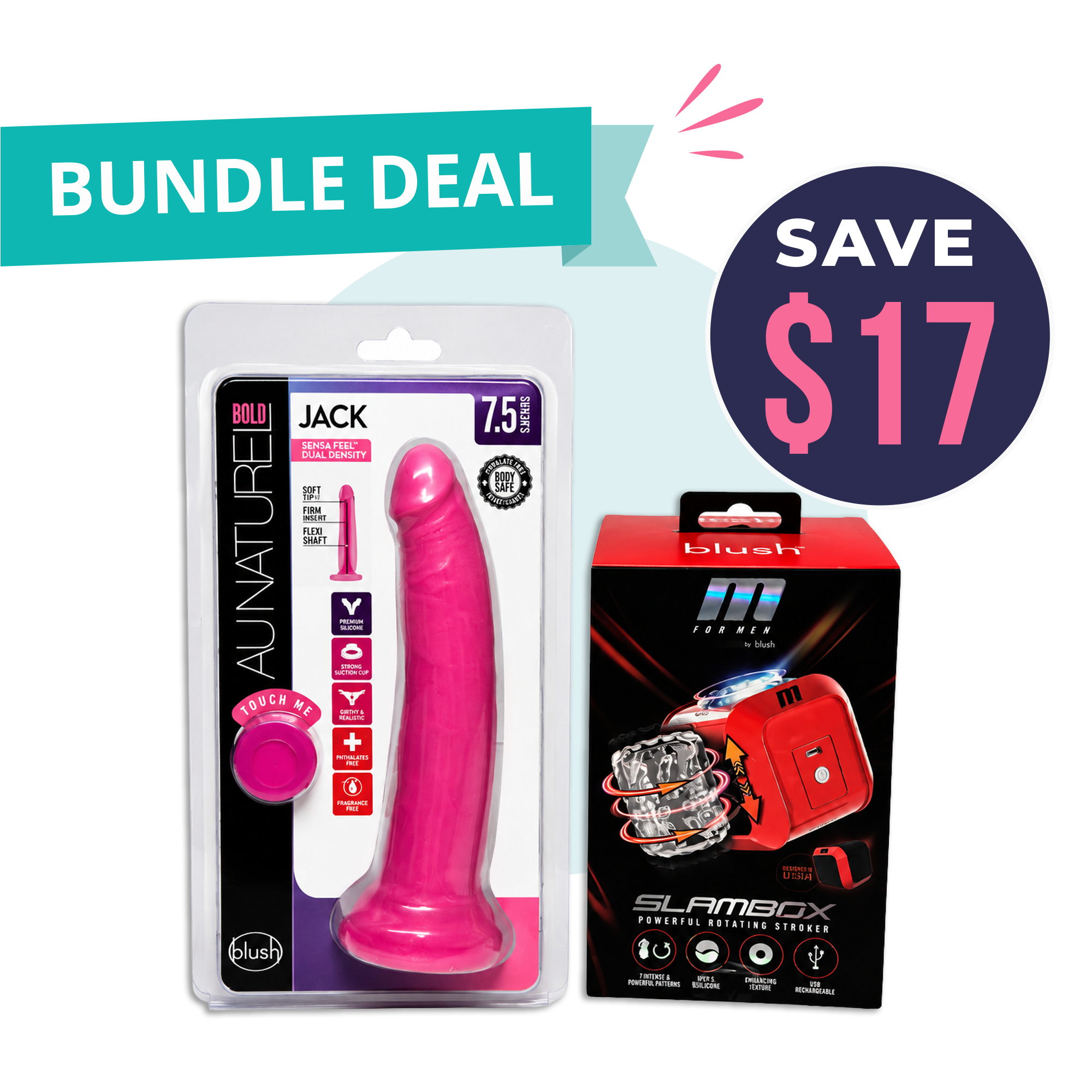 Blush SlamBox + Au Naturel Bold Jack Value Bundle