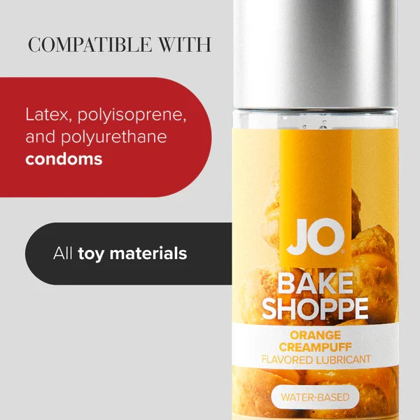 JO Bake Shoppe -   Orange Creampuff - Lubricant 2 floz / 60 mL