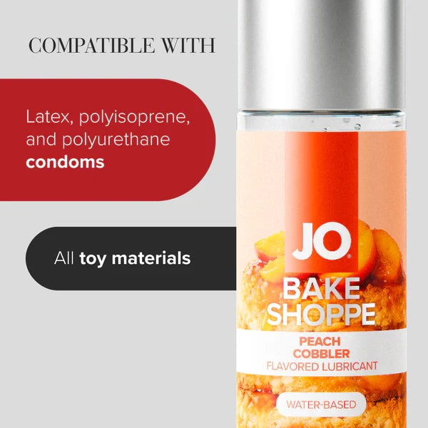 JO Bake Shoppe -  Peach Cobbler - Lubricant 2 floz / 60 mL