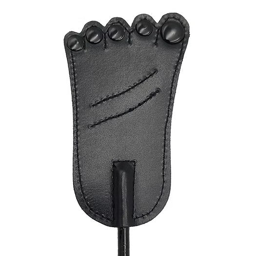 Foot Riding Crop - Black
