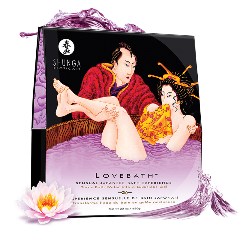 TESTER - LOVEBATH - Turns bath water into a luxurious gel - Sensual Lotus