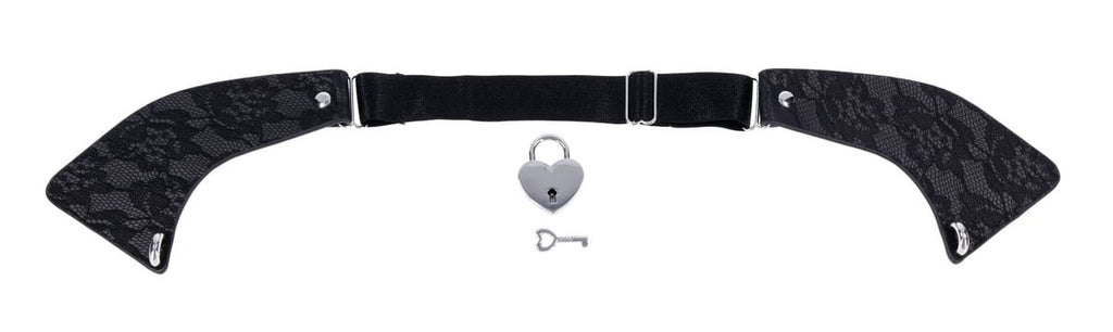 Heartbound Lace Day Collar - Black