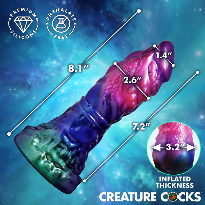 Gorge Alien Inflatable Silicone Dildo
