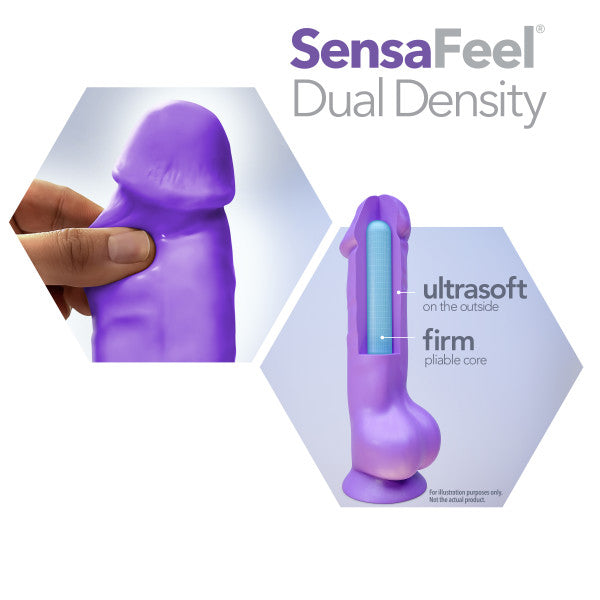 Au Naturel Bold Jack 7" Dildo - Pink