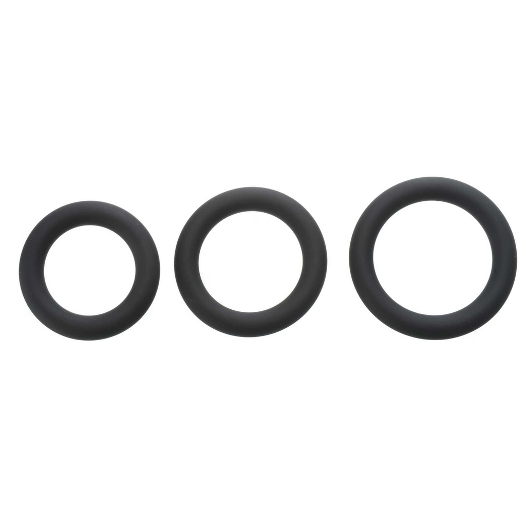 Adam & Eve Silicone Penis Ring Set