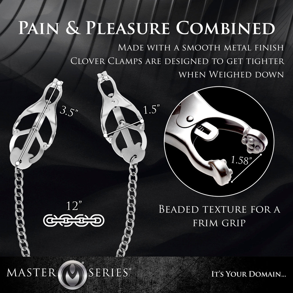 Sterling Monarch Nipple Vice - Silver