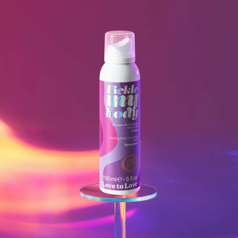 TICKLE MY BODY - MOUSSE DE MASSAGE - FRAISE 150ML / 5FL.OZ.