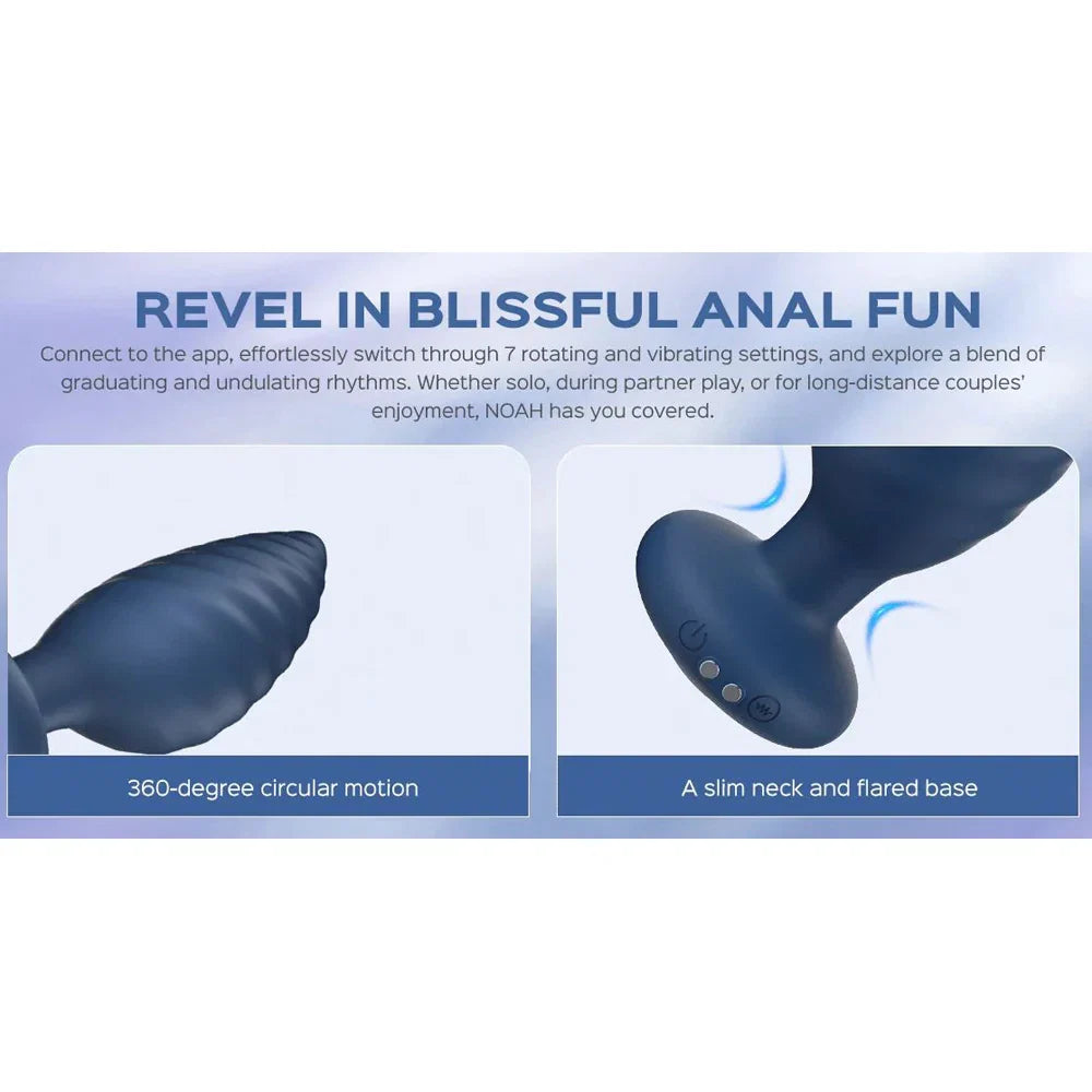 TESTER - Noah App-Enabled Rotating Butt Plug