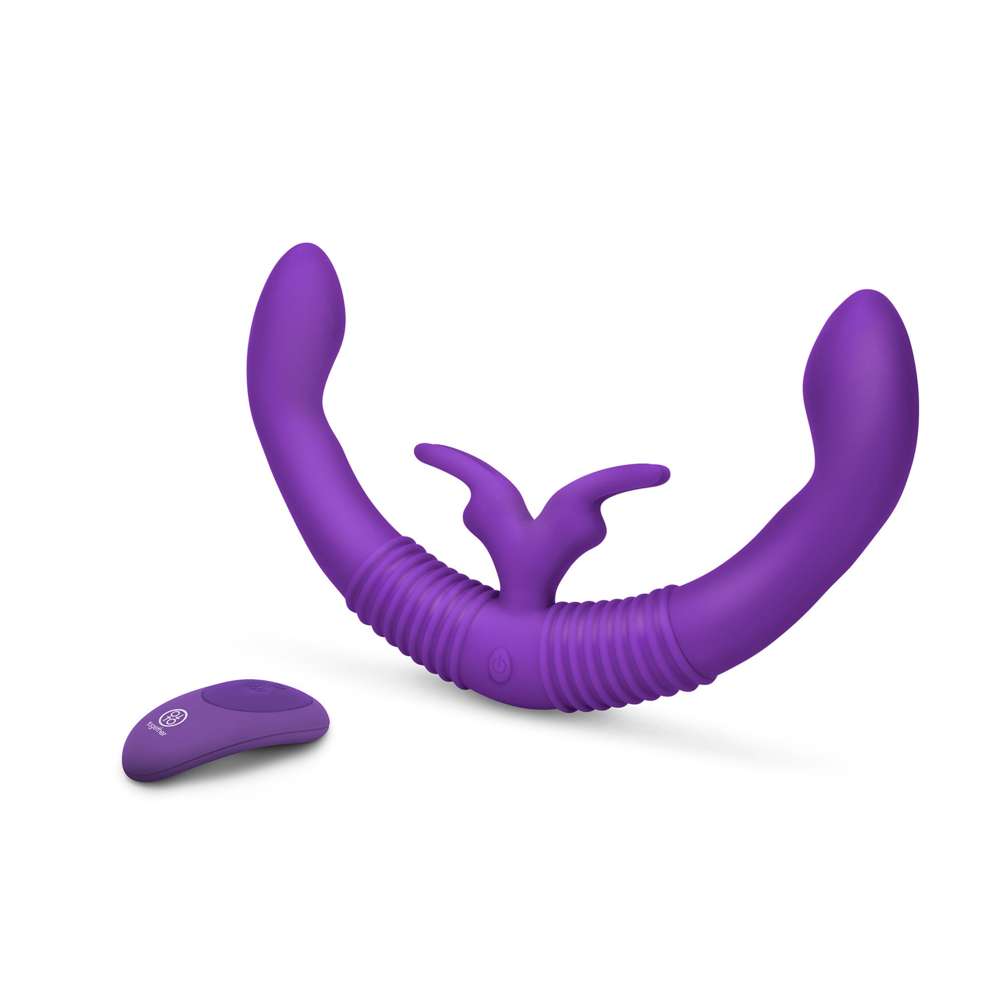 TOGETHER COUPLES VIBRATOR W/ REMOTE CONTROL