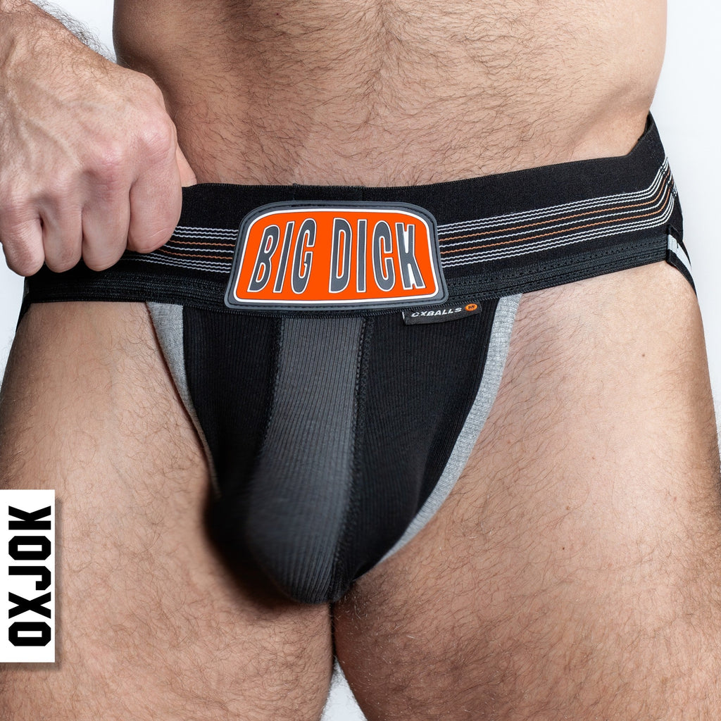 BULGER, le jockstrap à grande poche, BLACK IRON, X-LARGE
