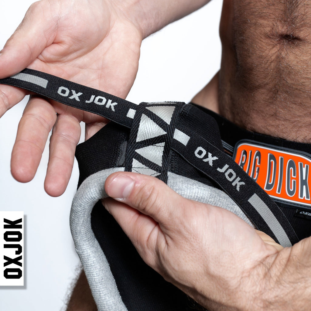 BULGER, le jockstrap à grande poche, BLACK IRON, XX-LARGE