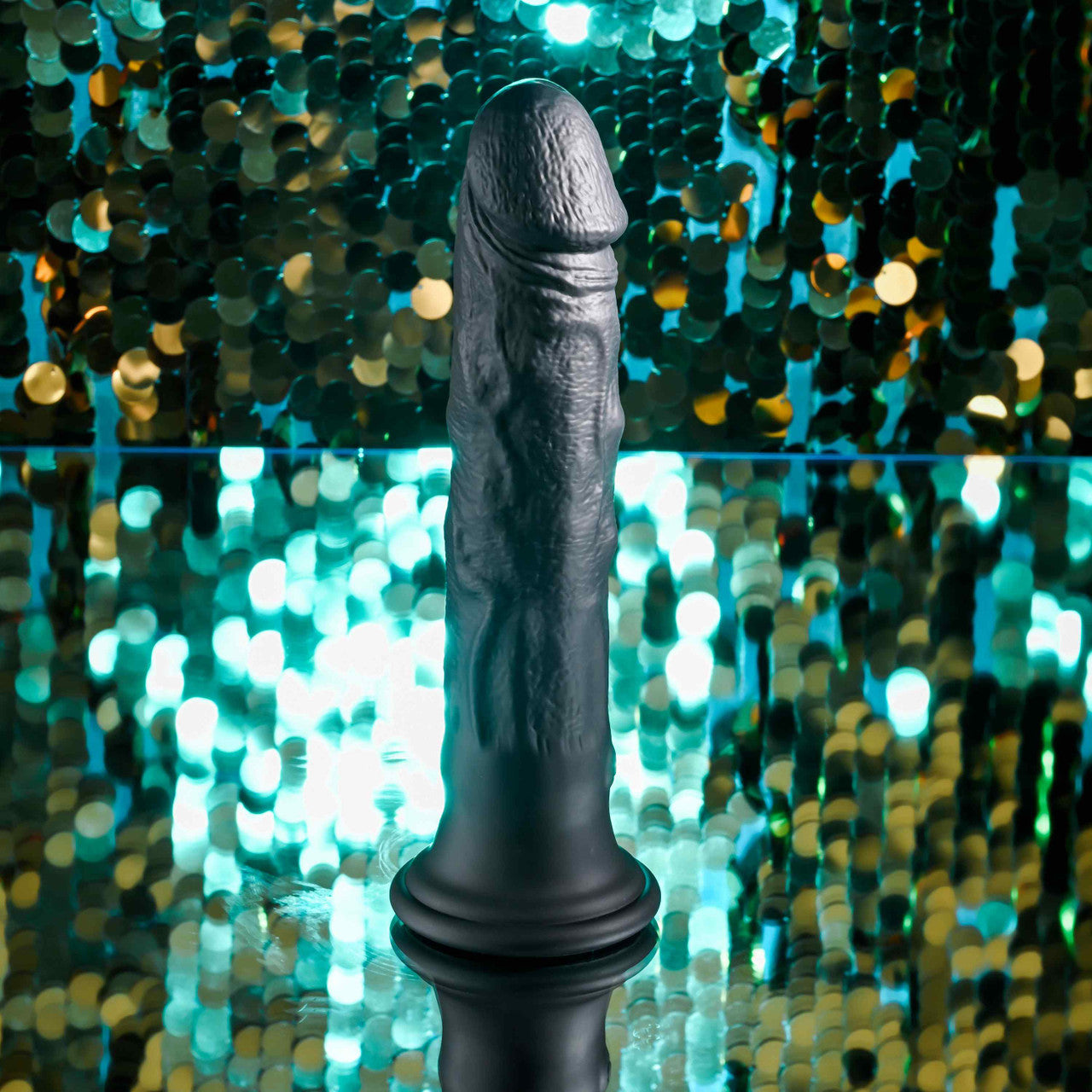 TESTER - Evolved Black Thunder Dildo with remote