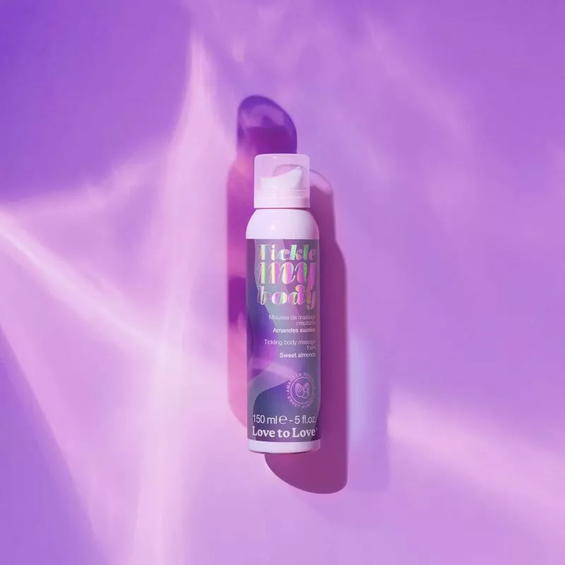 TICKLE MY BODY - MOUSSE DE MASSAGE - AMANDES DOUCES 150ML / 5FL.OZ.