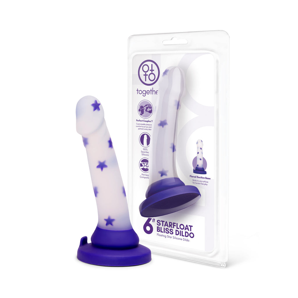 TOGETHER 6" STARFLOAT BLISS DILDO