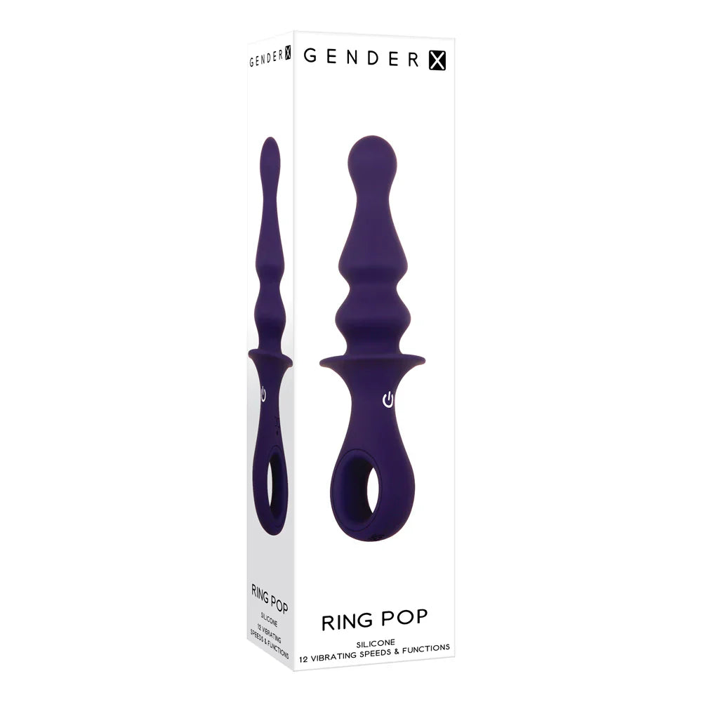 TESTER - Gender-X  Ring Pop - Vibrating Plug