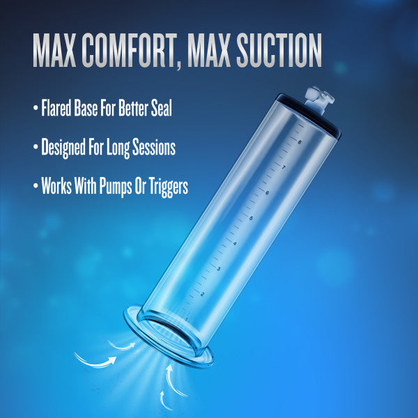Performance - 9" x 2.5" Penis Pump Cylinder - Clear