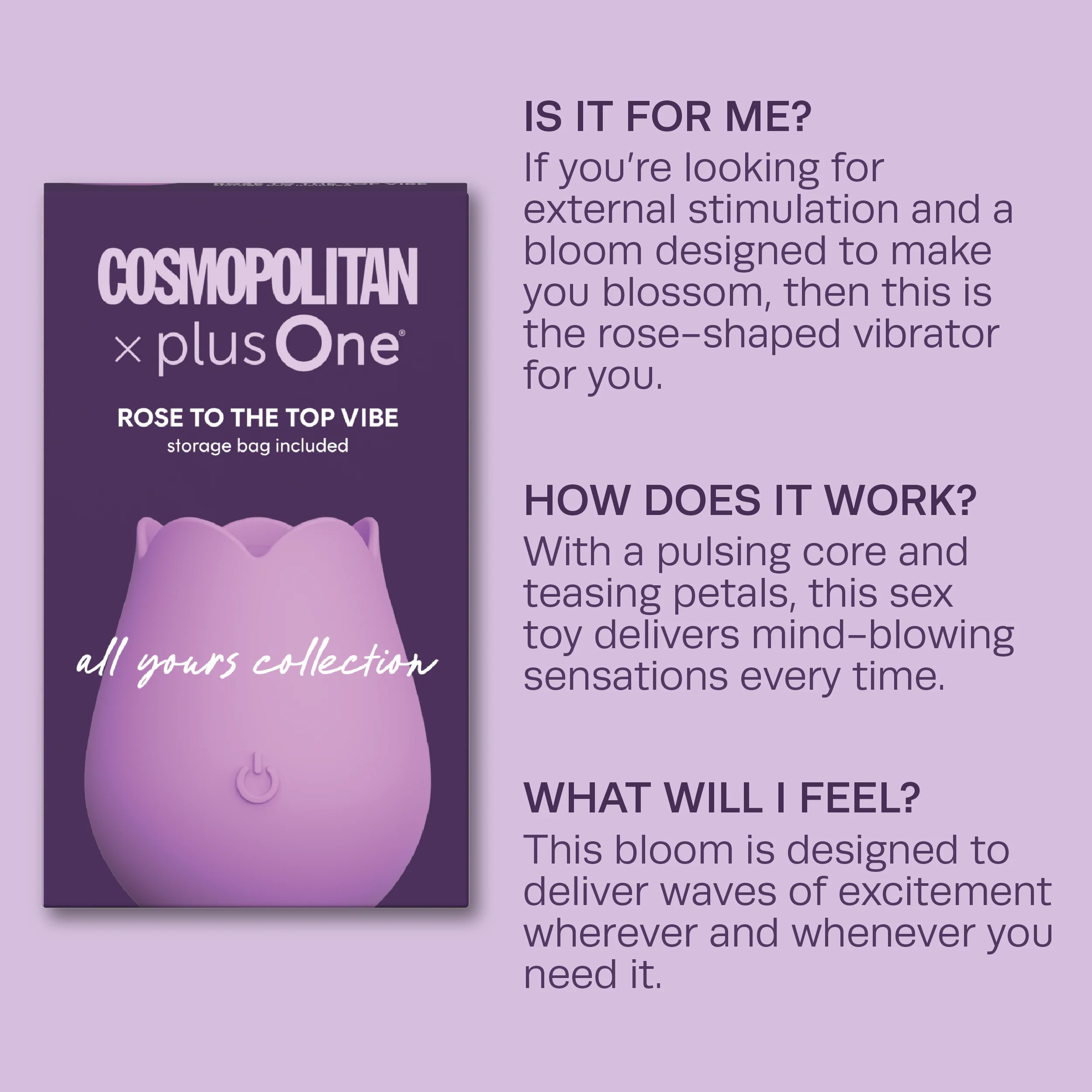 Vibe Rose Vers Le Sommet - Cosmo