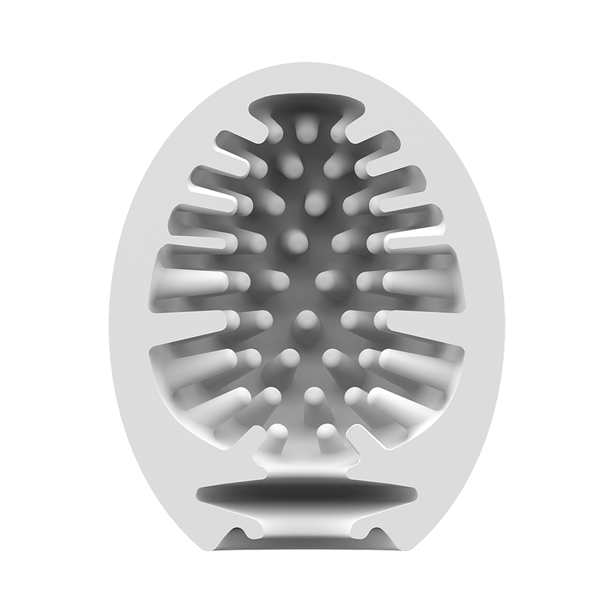 Masturbator Egg 3er Set (Bubble) Violet