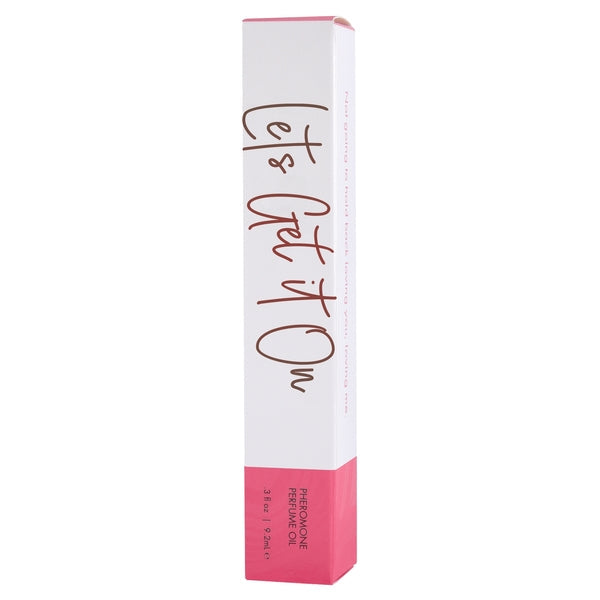LET'S GET IT ON Huile Parfumée avec Pheromones - Fruité - Floral 0.3oz | 9.2mL
