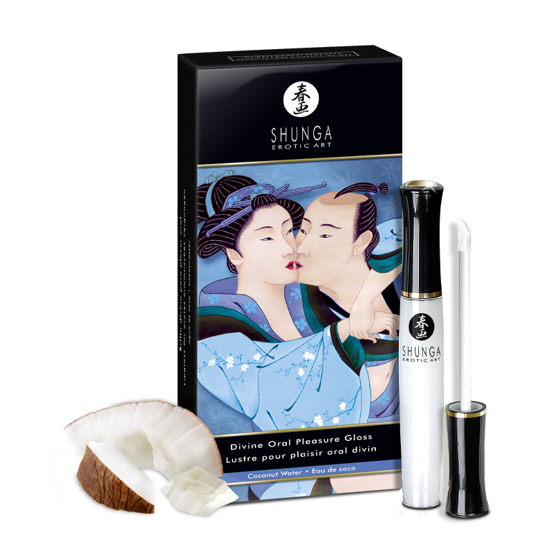 TESTER - Divine Oral Pleasure Lipgloss - Coconut Water