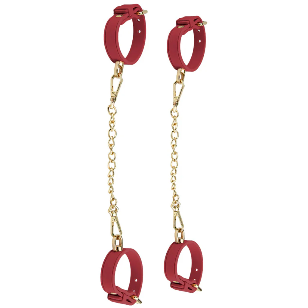 Temptasia Ardor - Silicone Wrist & Ankle Restraints - Red