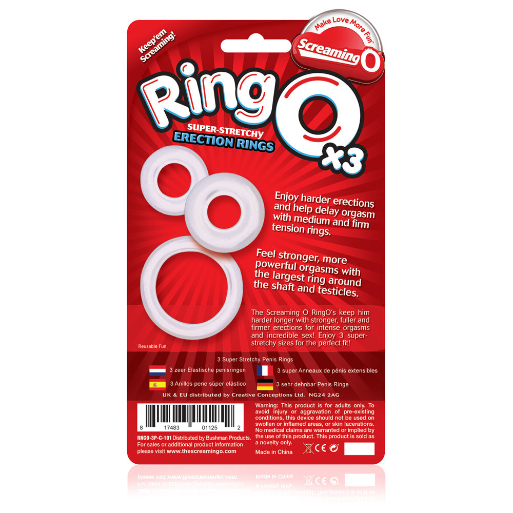 Ring O x3  - Clear