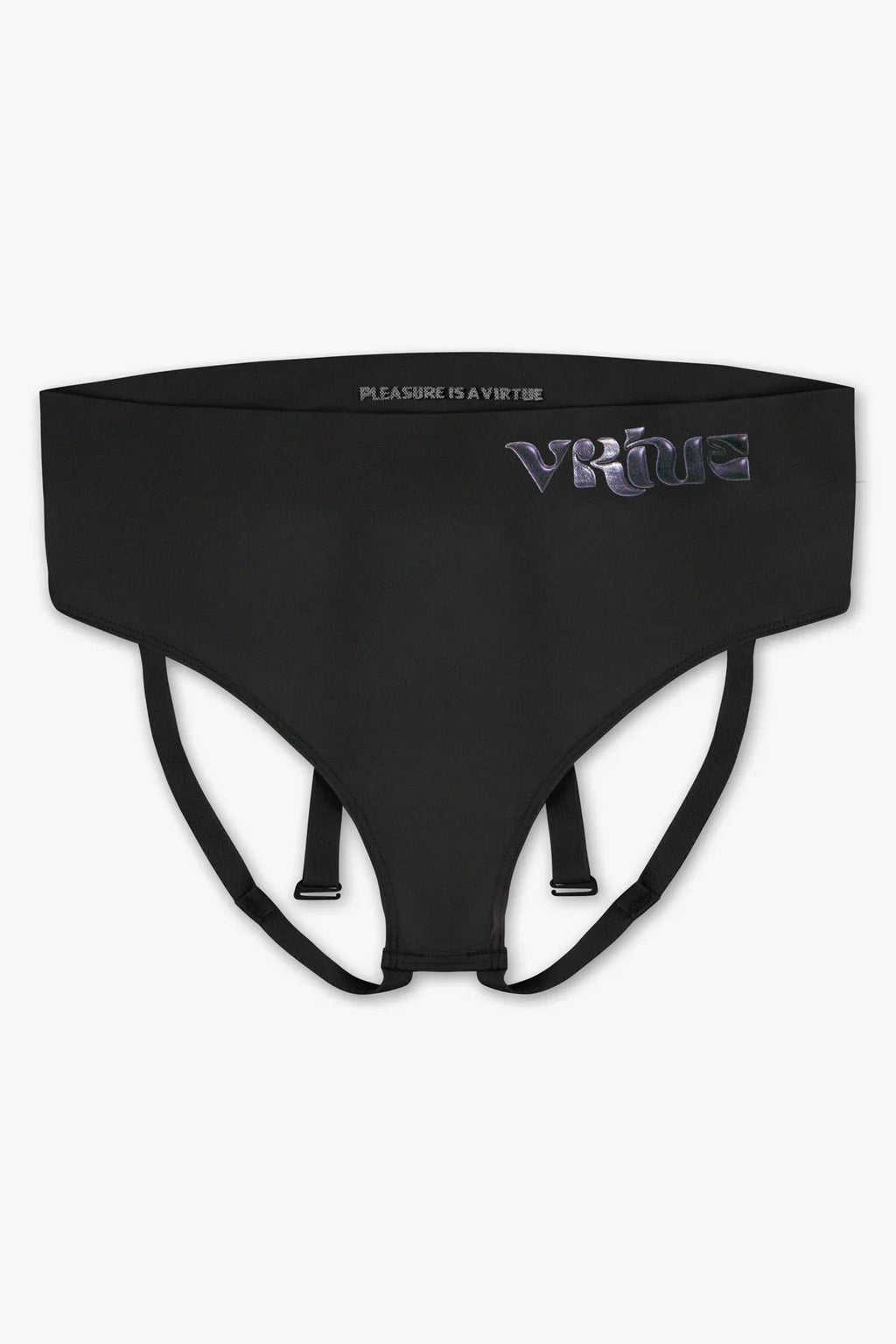 Womens Medium - JockVStrap Sheer Briefs - Black