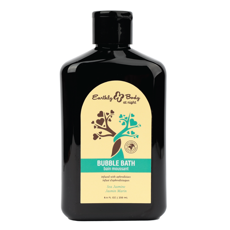 Bain Moussant Graines de Chanvre la Nuit Collection Aphrodisiaque Jasmin Marin 8.4oz / 250ml