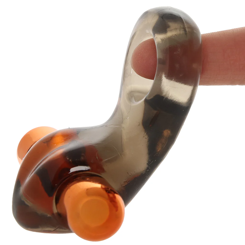 Stay Hard - Vibrating Cock Ring Set with Sleeve