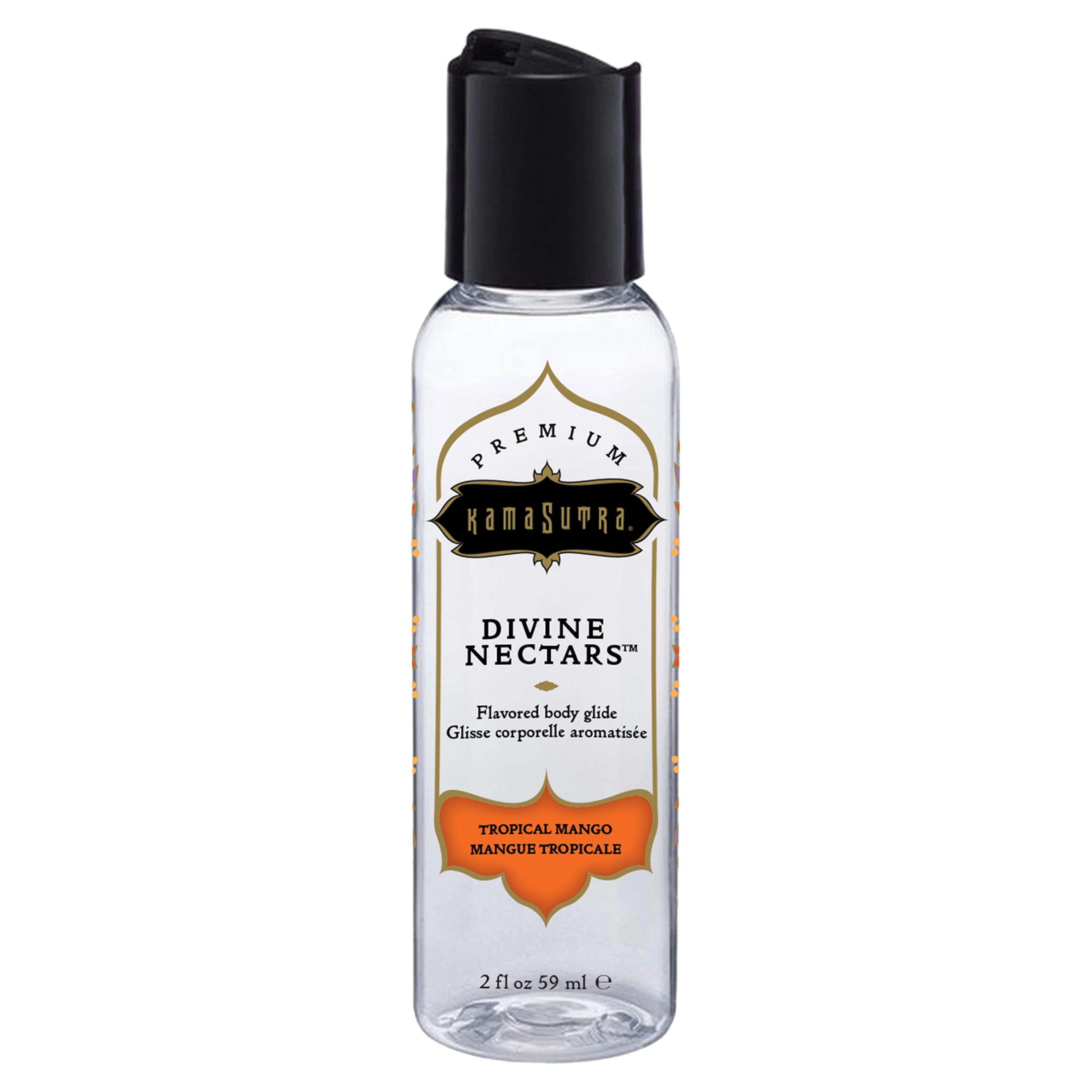 Nectars Divins Lubrifiant Corporel Aromatisé Mangue Tropicale 2 fl oz