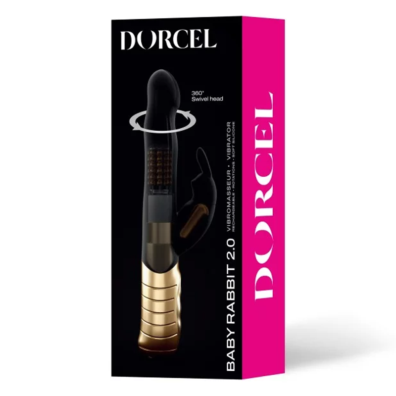 BÉBÉ RABBIT NOIR & OR 2.0 - RECHARGEABLE