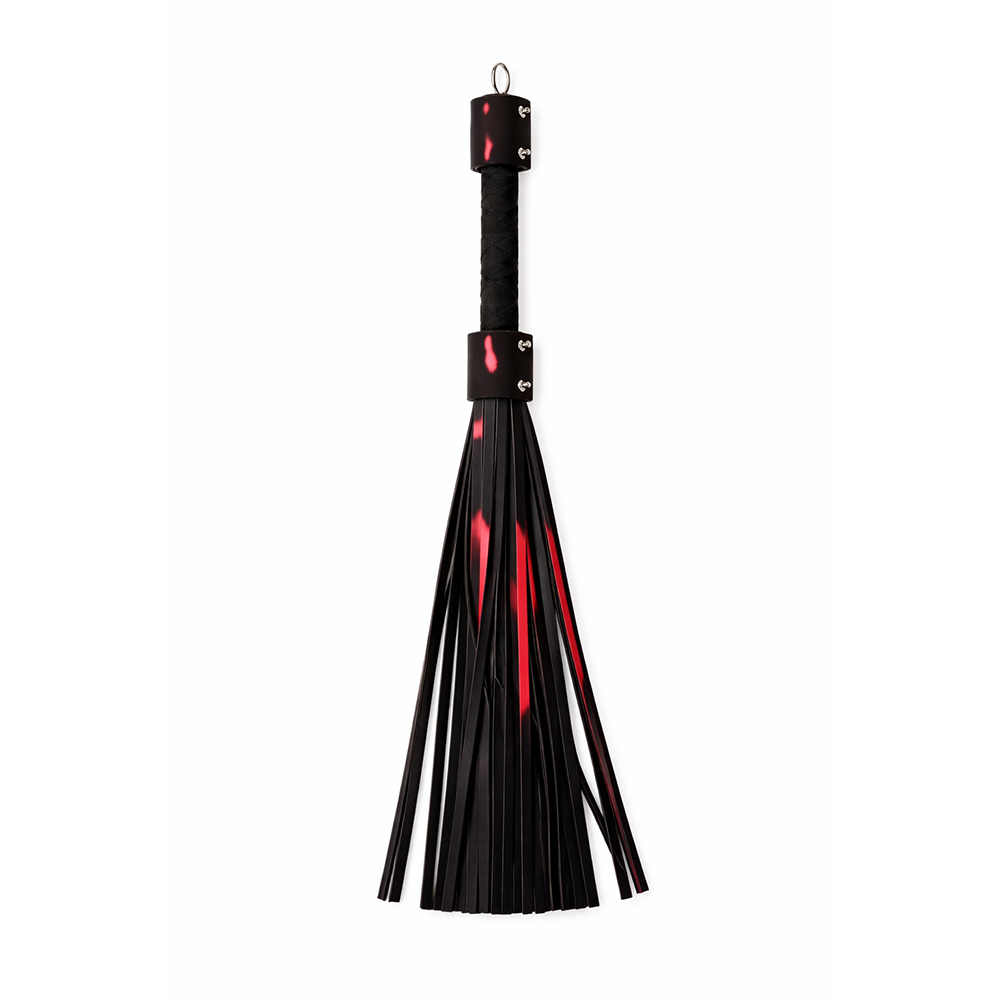 HEAT TEASE - FLOGGER - BLACK/PINK
