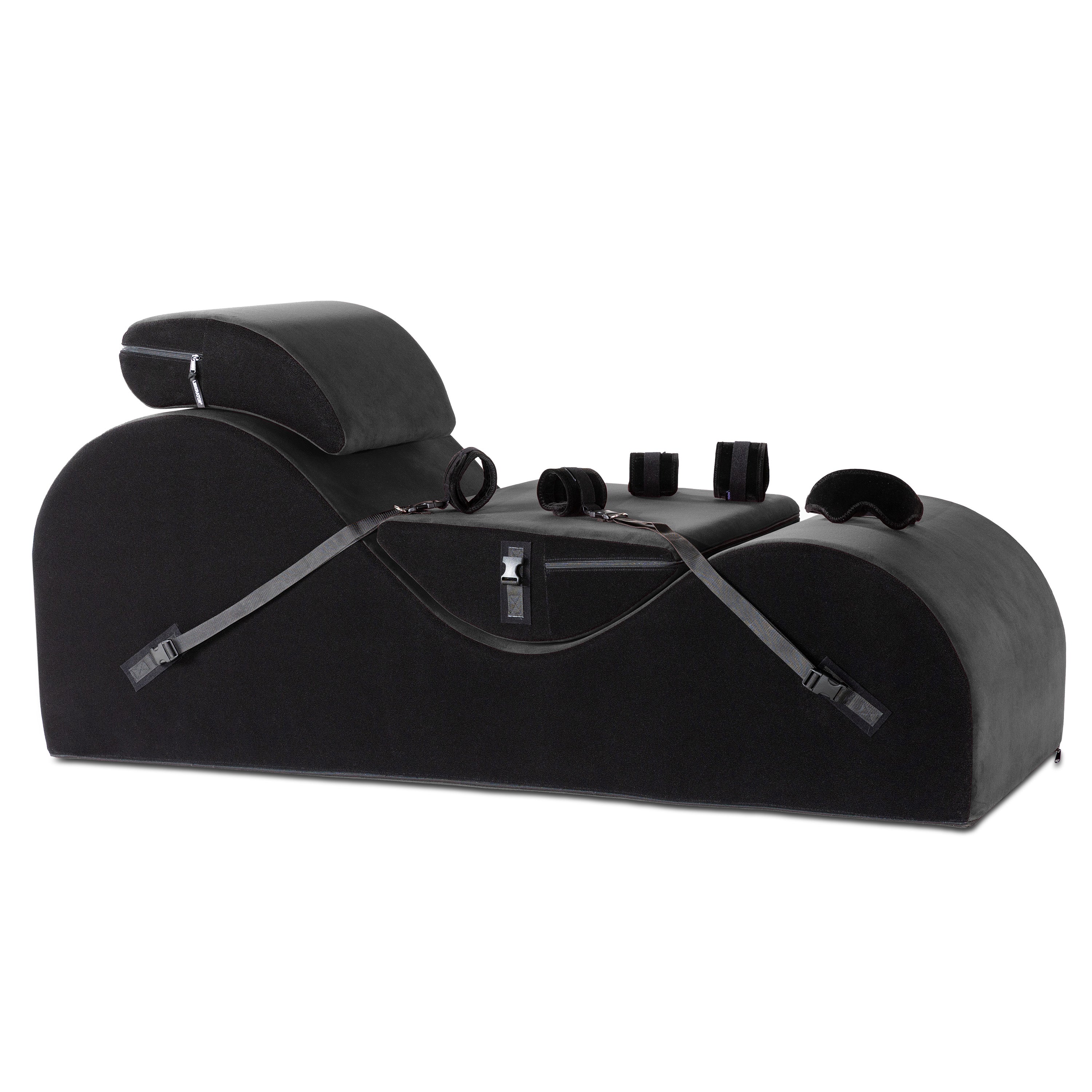 Liberator Esse Édition Valkyrie - Velours/Microloop avec Kit de Poignet en Microfibre, Noir