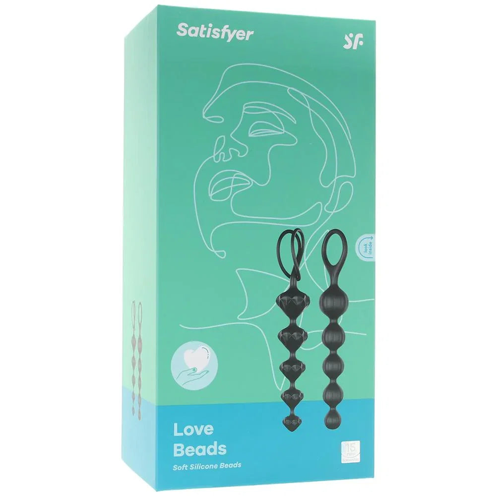 TESTER - Love Beads 2pc - Black