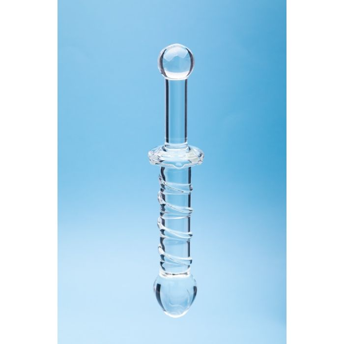 Clarity - Glass Dildo - Elysian Swirl