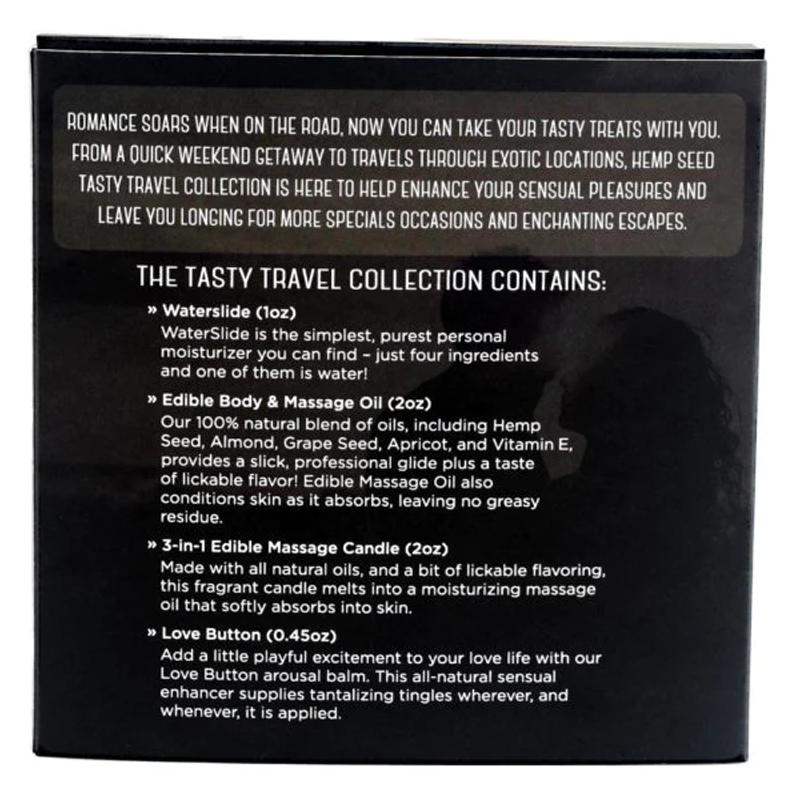 Coffret cadeau de voyage Tasty (2 oz, parfum fraise)