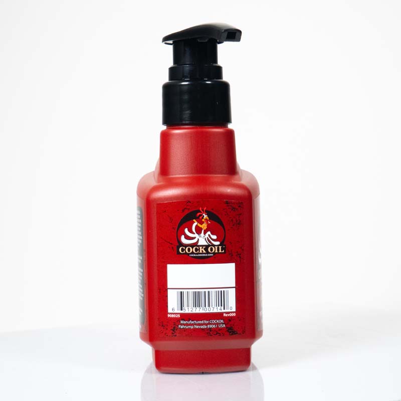 Huile de Pénis Lubrifiant à Base d'Eau – Bouteille Plastique avec Pompe 10 oz
