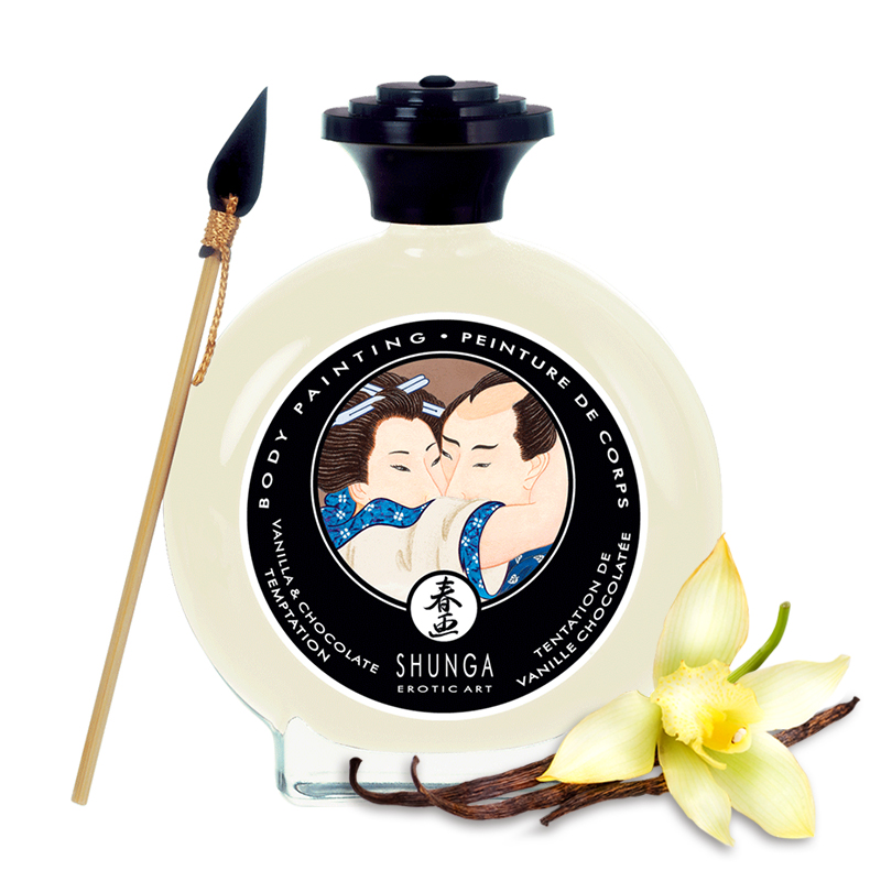 TESTER - Edible Body Painting - Vanilla & Chocolate Temptation