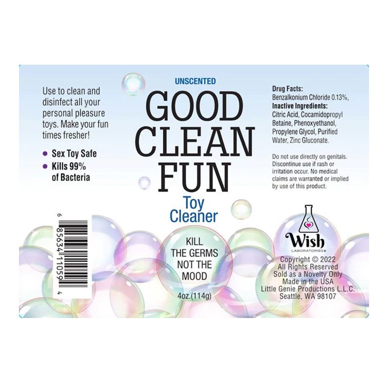 GOOD CLEAN FUN, NATURAL 4oz
