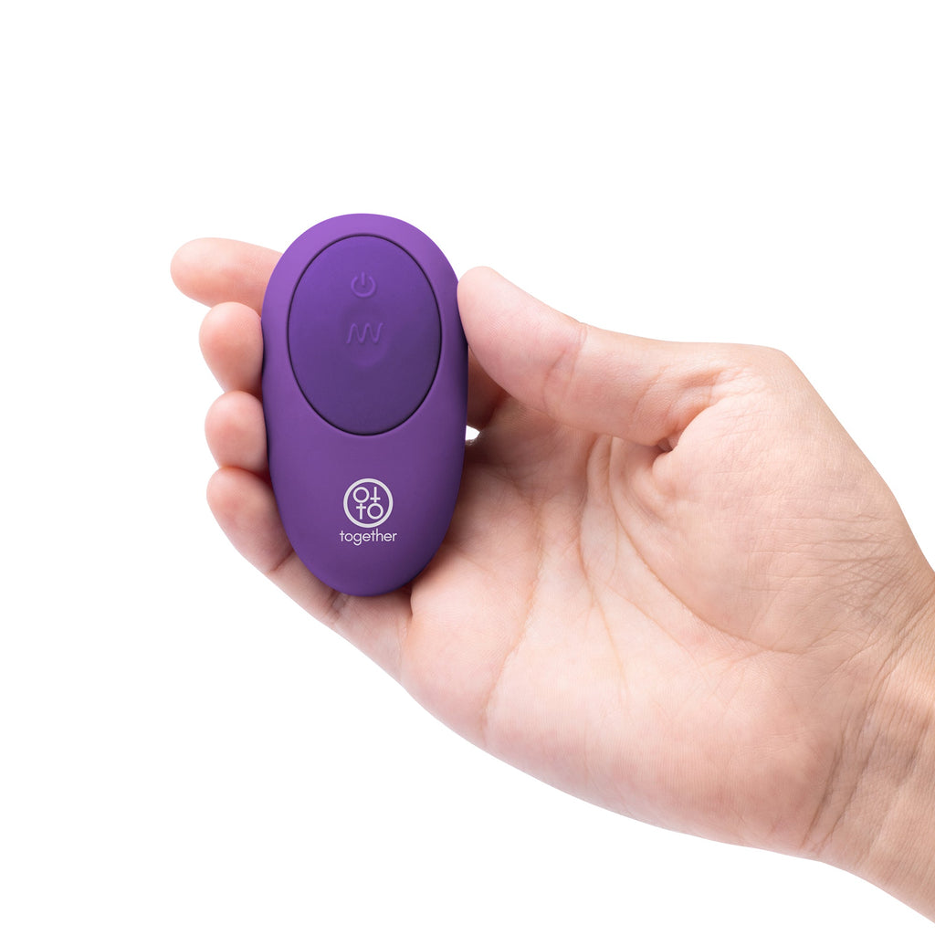 TOGETHER COUPLES VIBRATOR W/ REMOTE CONTROL
